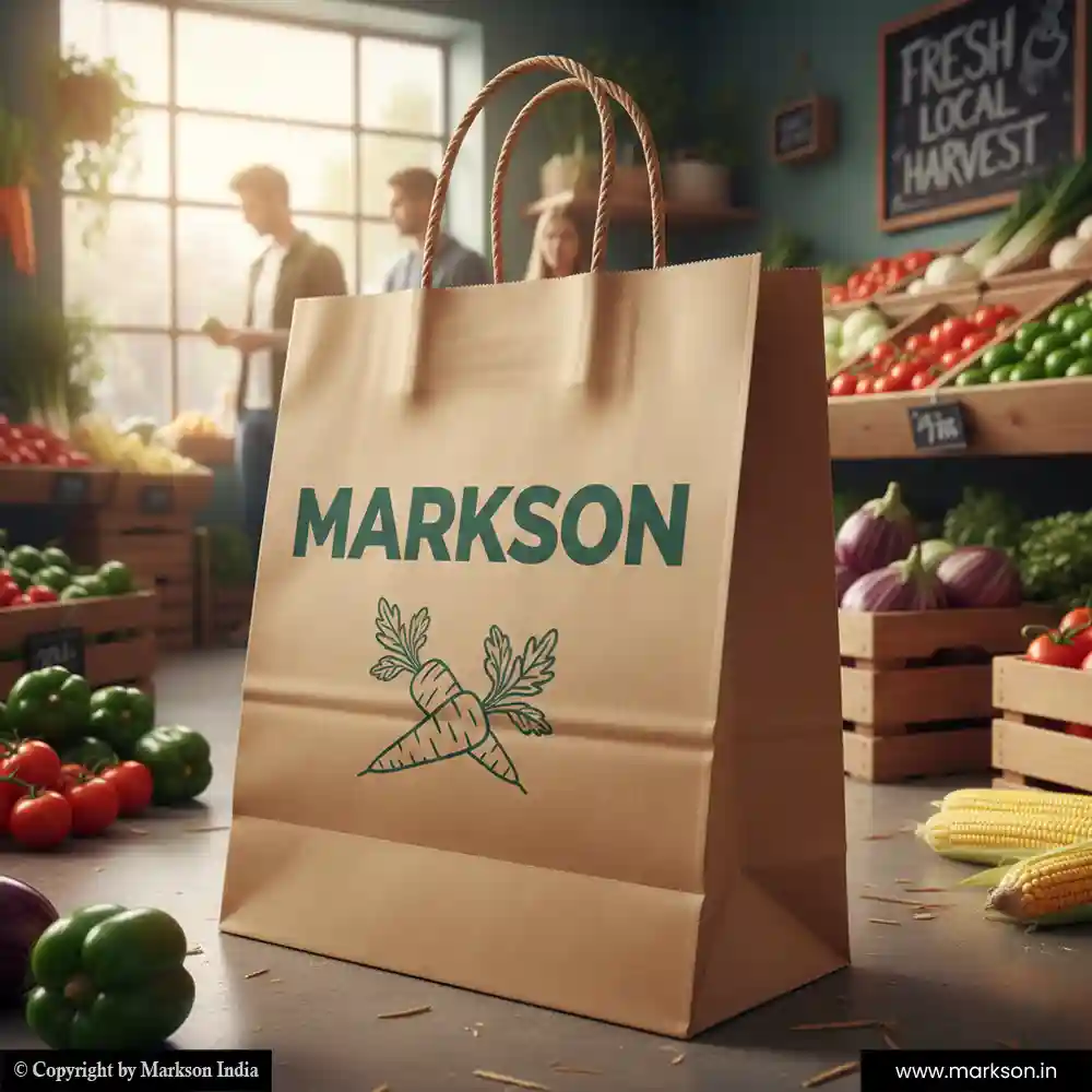 Top Eco Friendly Paper Bags with Twisted PP Handle Latest Price Markson India