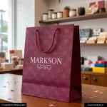 Top Gift Paper Bags With Cotton Rope Handle Latest Price Markson India