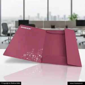 Top Office File Folders with Three Flap Online Printing Services Markson India
