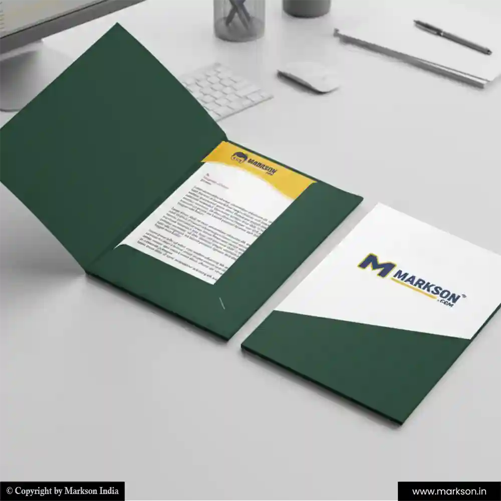 Top Office File Folders with Two Flap Online Printing Services Markson India