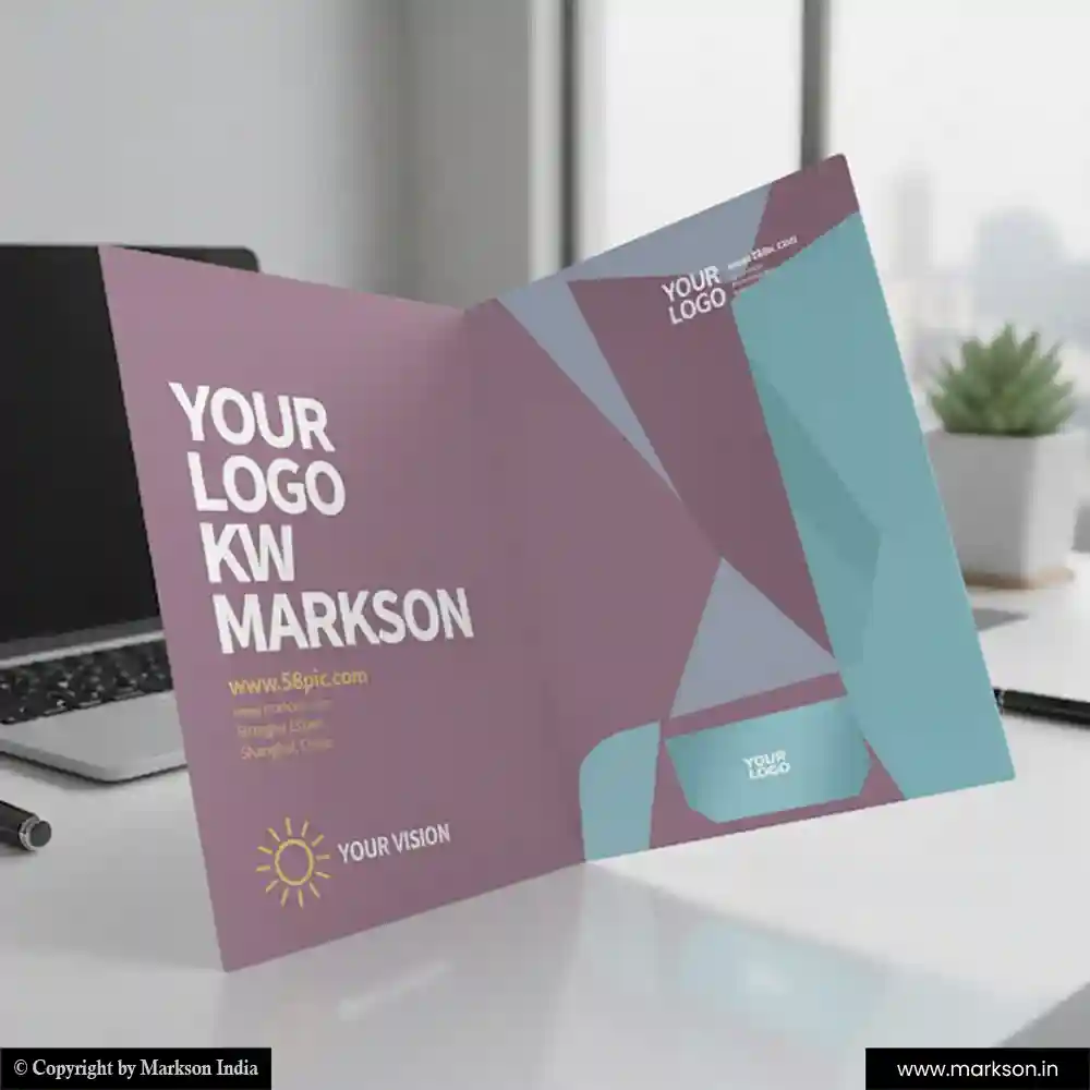 Top Paper File Folders with Two Flap Online Printing Services Markson India