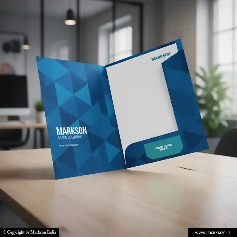 Top Personlized File Folders with Two Flap Online Printing Services Markson India