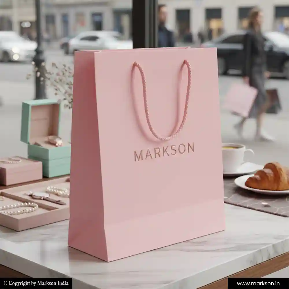Top Plain Paper Bags with Rope Handle Latest Price Markson India
