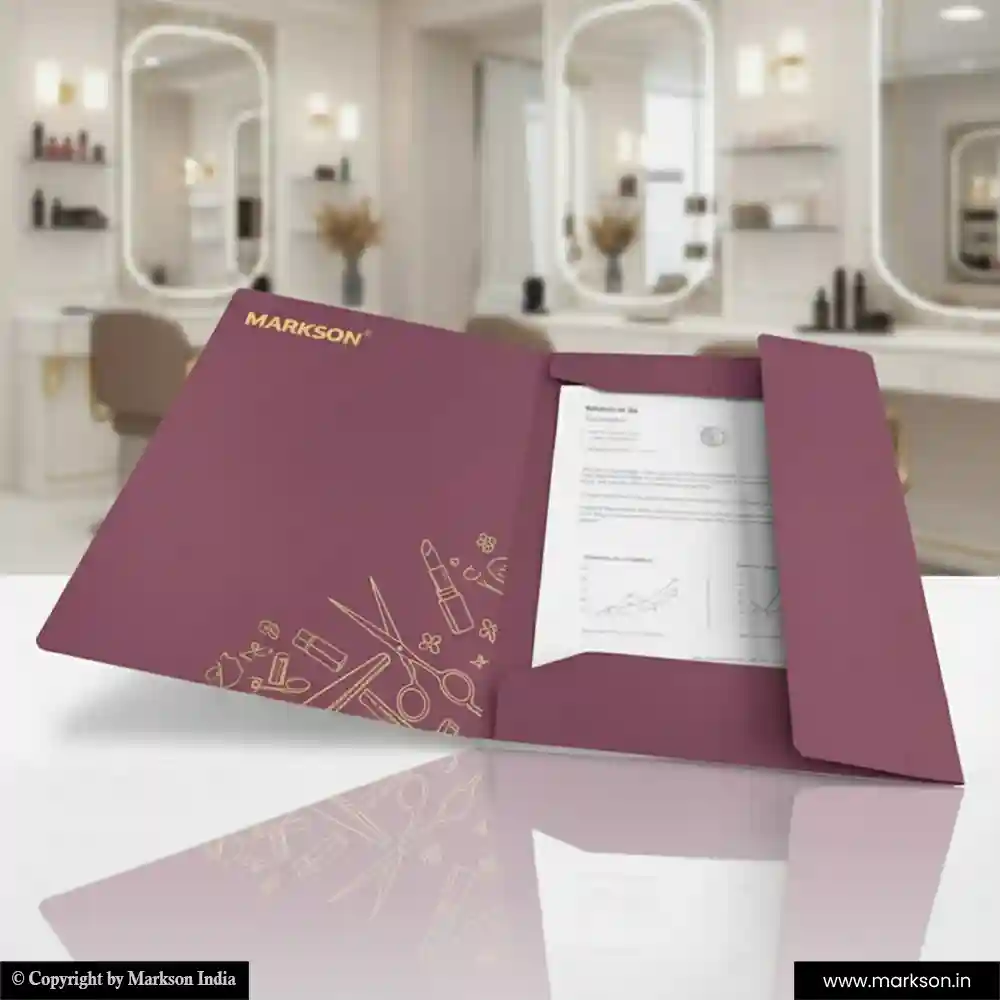 Top Premium File Folders with Three Flap Online Printing Services Markson India