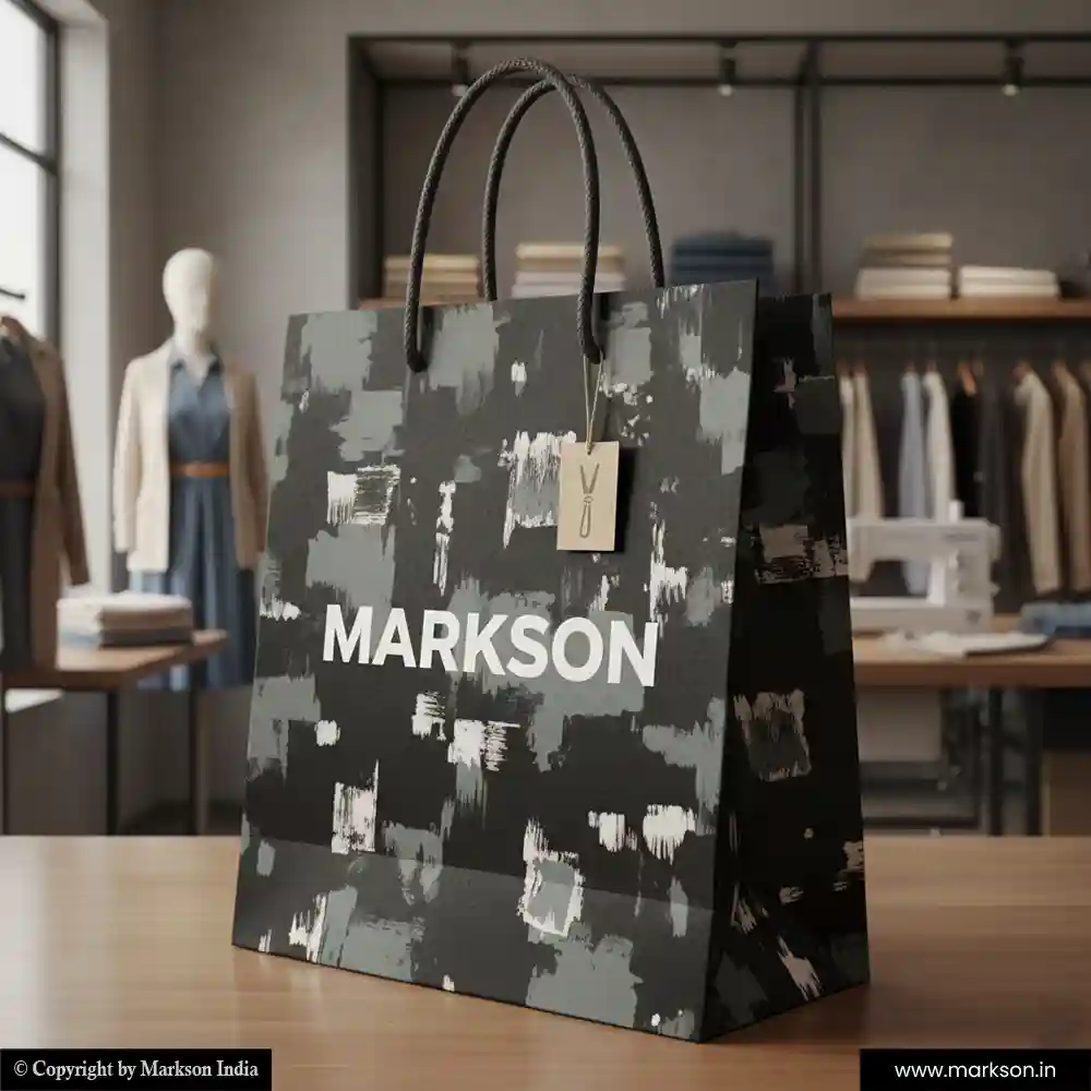 Top Printed Paper Bags with Cotton Rope Handle Latest Price Markson India
