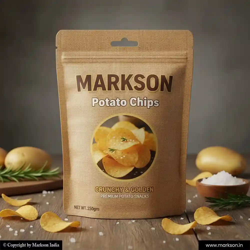 Top Printed Stand Up Zipper Pouches Printing Near Me Markson India