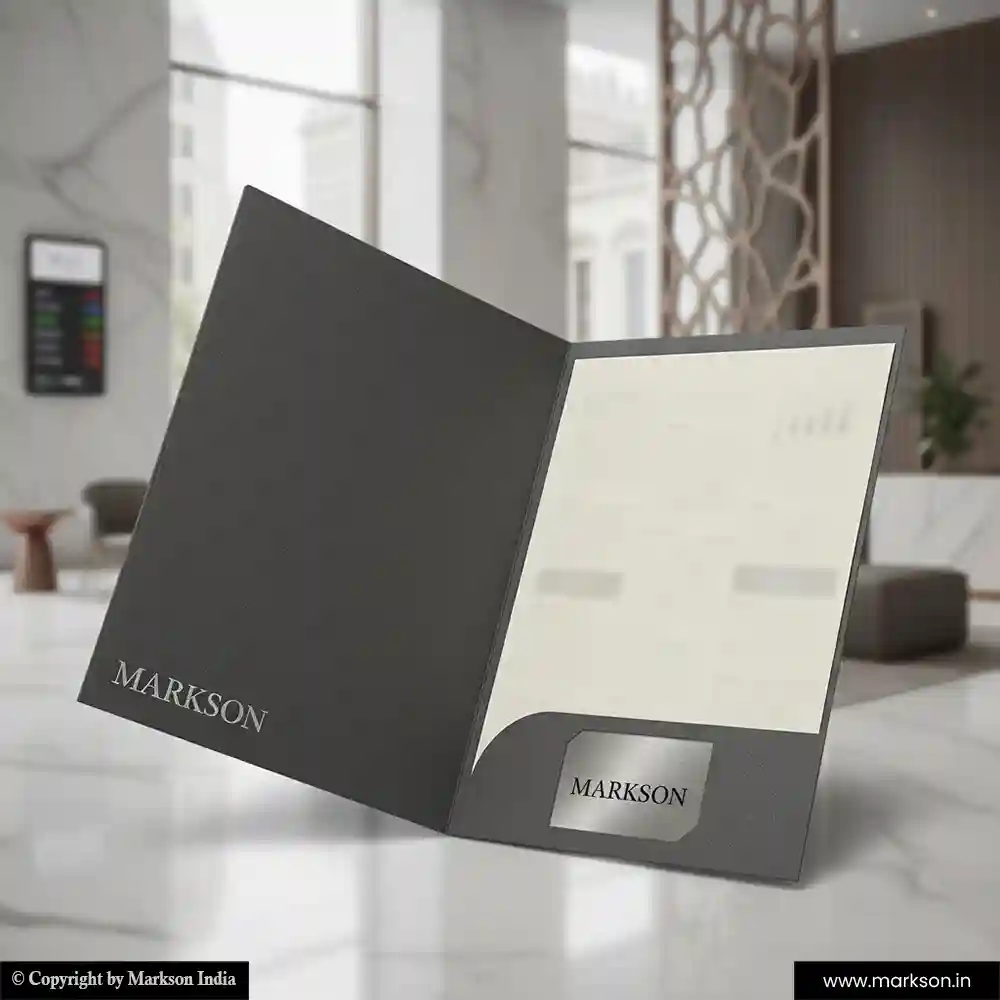 Top Standard File Folders with Single Pocket Online Printing Services Markson India