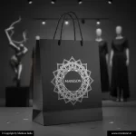 Laminated Paper Bags With Rope Handle 3 Unique Laminated Paper Bags With Cotton Rope Handle Mockup Design Markson India