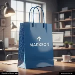 Laminated Paper Bags With Twisted Pp Handle 3 Unique Laminated Paper Bags With Twisted Pp Handle Mockup Design Markson India