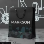 Personalised Paper Bags With Rope Handle 5 Unique Personalised Paper Bags With Rope Handle Mockup Design Markson India