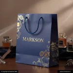 Unique Premium Design Paper Bags With Rope Handle Mockup Design Markson India