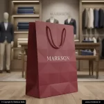 Standard Paper Bags With Cotton Rope Handle 3 Unique Standard Paper Bags With Cotton Rope Handle Mockup Design Markson India