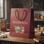 Standard Paper Bags With Rope Handle 2 Unique Standard Paper Bags With Rope Handle Mockup Design Markson India