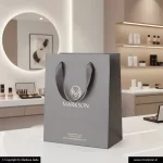Cosmetic Paper Bags With Ribbon Handle 2 Best Cosmetic Paper Bags With Ribbon Handle Printing Services Markson India