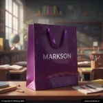 Best Laminated Paper Bags With Ribbon Handle Printing Services Markson India