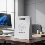 Personalised Paper Bags With Die Cut Handle 2 Best Personalised Paper Bags With Die Cut Handle Printing Services Markson India