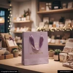 Best Premium Design Paper Bags With Ribbon Handle Printing Services Markson India