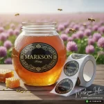 Best Premium Oval Label Stickers Printing Services Markson India