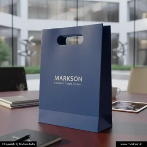 Best Promational Paper Bags With Die Cut Handle Printing Services Markson India