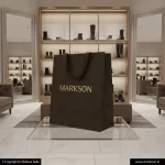 Shopping Paper Bags With Ribbon Handle 2 Best Shopping Paper Bags With Ribbon Handle Printing Services Markson India
