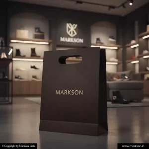 Best Standard Paper Bags with Die Cut Handle Printing Services Markson India