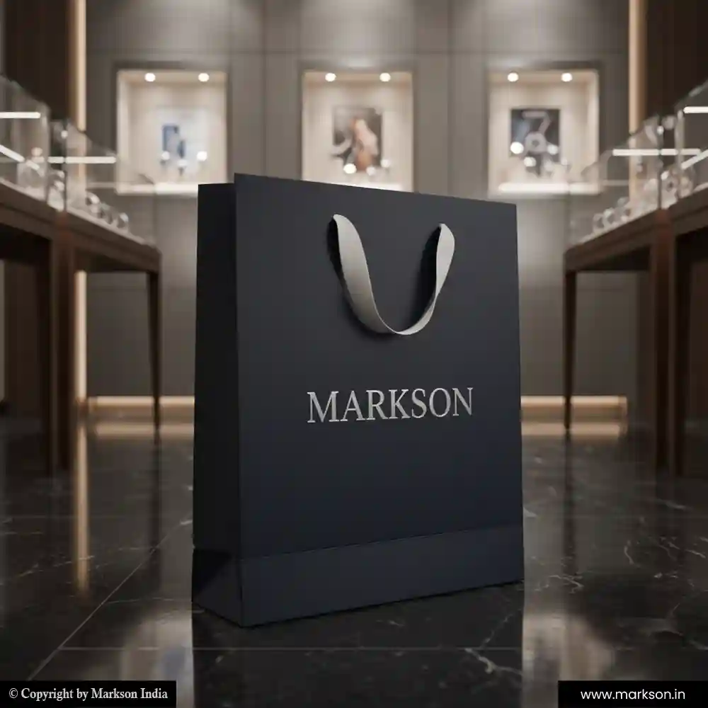 Buy A4 Paper Bags With Ribbon Handle Designing Near Me Markson India
