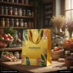 Buy Premium Design Paper Bags With Ribbon Handle Designing Near Me Markson India