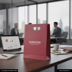 Promational Paper Bags With Die Cut Handle 2 Buy Promational Paper Bags With Die Cut Handle Designing Near Me Markson India