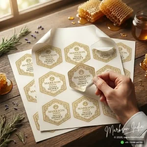 Free Foil Label Stickers Sheets Designing Near Me Markson India