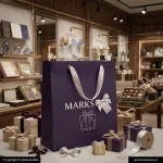 A3 Paper Bags With Ribbon Handle 1 New A3 Paper Bags With Ribbon Handle Printing Online Markson India