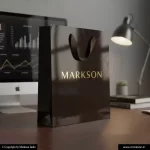 New Laminated Paper Bags With Ribbon Handle Printing Online Markson India