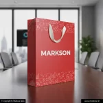 Personalised Paper Bags With Ribbon Handle 3 New Personalised Paper Bags With Ribbon Handle Printing Online Markson India