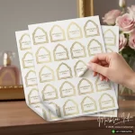 Premium Die Cut Label Stickers Sheets Designing Near Me Markson India