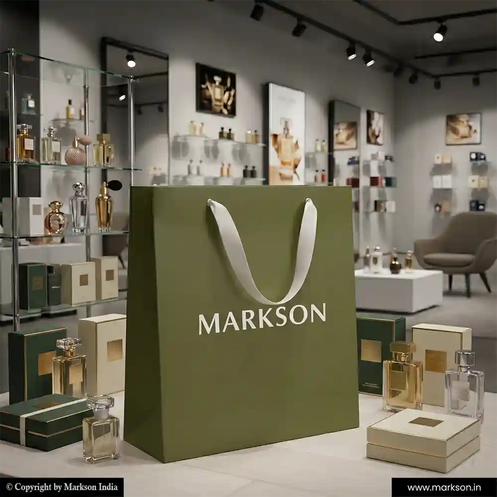 Top A3 Paper Bags with Ribbon Handle Latest Price Markson India