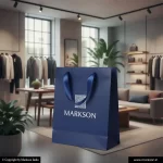 Custom Paper Bags With Ribbon Handle 1 Top Custom Paper Bags With Ribbon Handle Latest Price Markson India