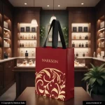 Top Laminated Paper Bags With Ribbon Handle Latest Price Markson India