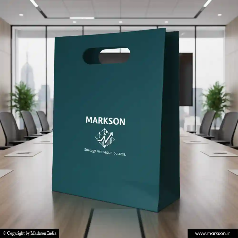 Top Personalised Paper Bags with Die Cut Handle Latest Price Markson India
