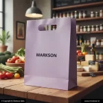 Top Plain Paper Bags With Die Cut Handle Latest Price Markson India