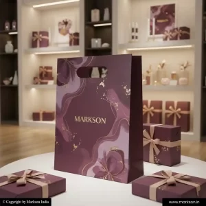 Top Premium Design Paper Bags With Die Cut Handle Latest Price Markson India