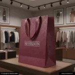 Top Printed Paper Bags With Ribbon Handle Latest Price Markson India