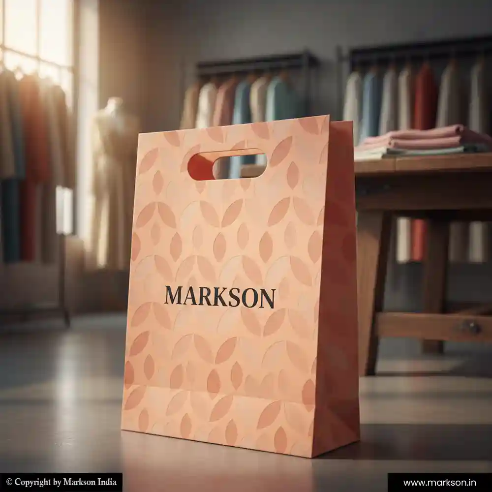 Top Standard Paper Bags with Die Cut Handle Latest Price Markson India