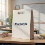 Promational Paper Bags With Die Cut Handle 3 Unique Promational Paper Bags With Die Cut Handle Mockup Design Markson India